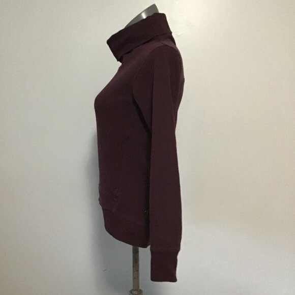 Lululemon On The Double Pullover Heathered Bordeaux Drama Size 2 - Picture 5 of 14